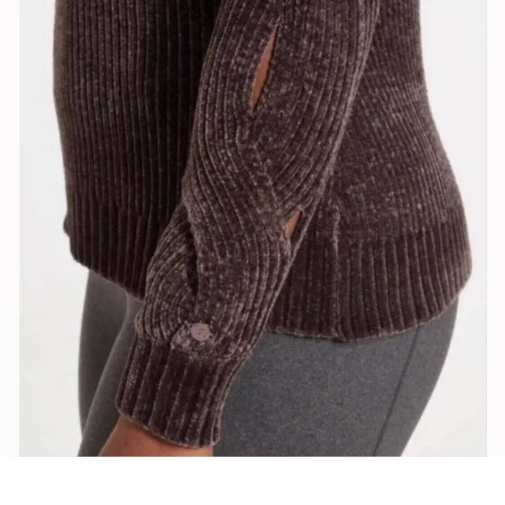 Calia By Carrie Underwood Chenille Cold Shoulder Sweater - Picture 4 of 14